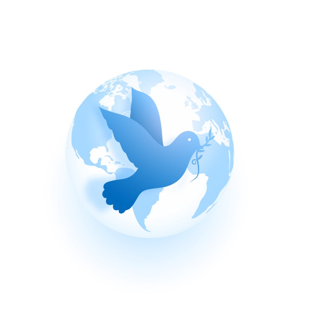 21st september world peace day global poster for love and humani